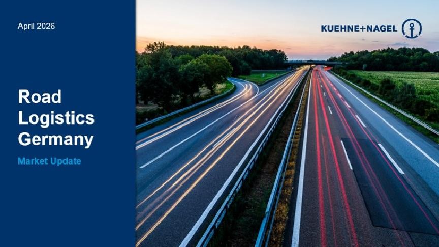 Market Update Road Logistics Germany April 2026