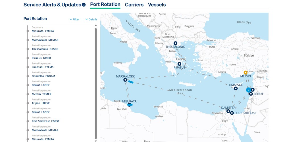 Carrier Service Update (8 - 21 July 2025)