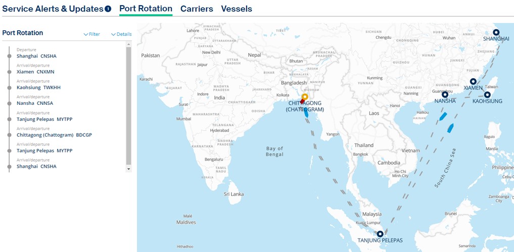 Carrier Service Update (2 - 15 July)