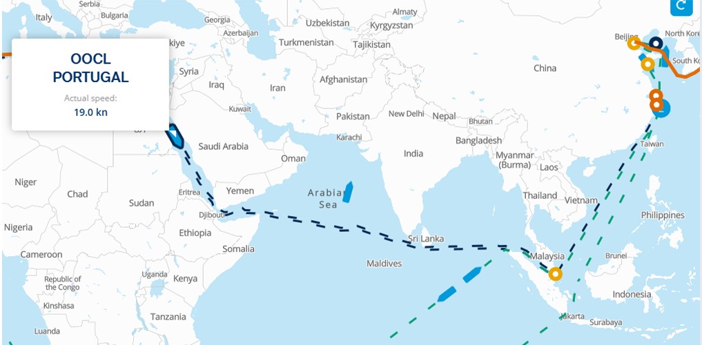 OOCL joins cautious return to Suez Canal