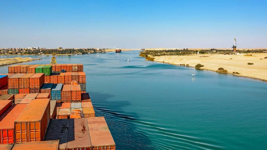 Passage through the Suez Canal
