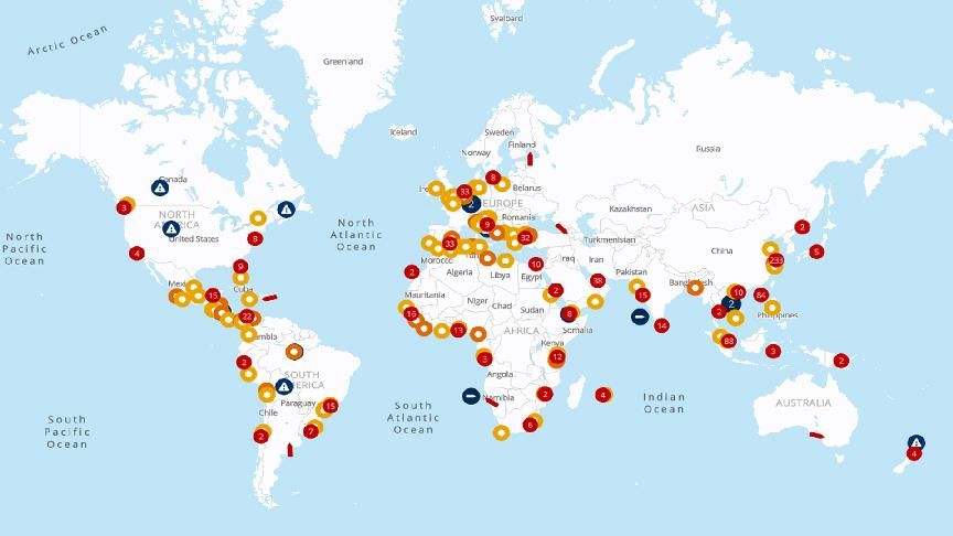 Port operational updates from around the world (21 - 28 August 2025)