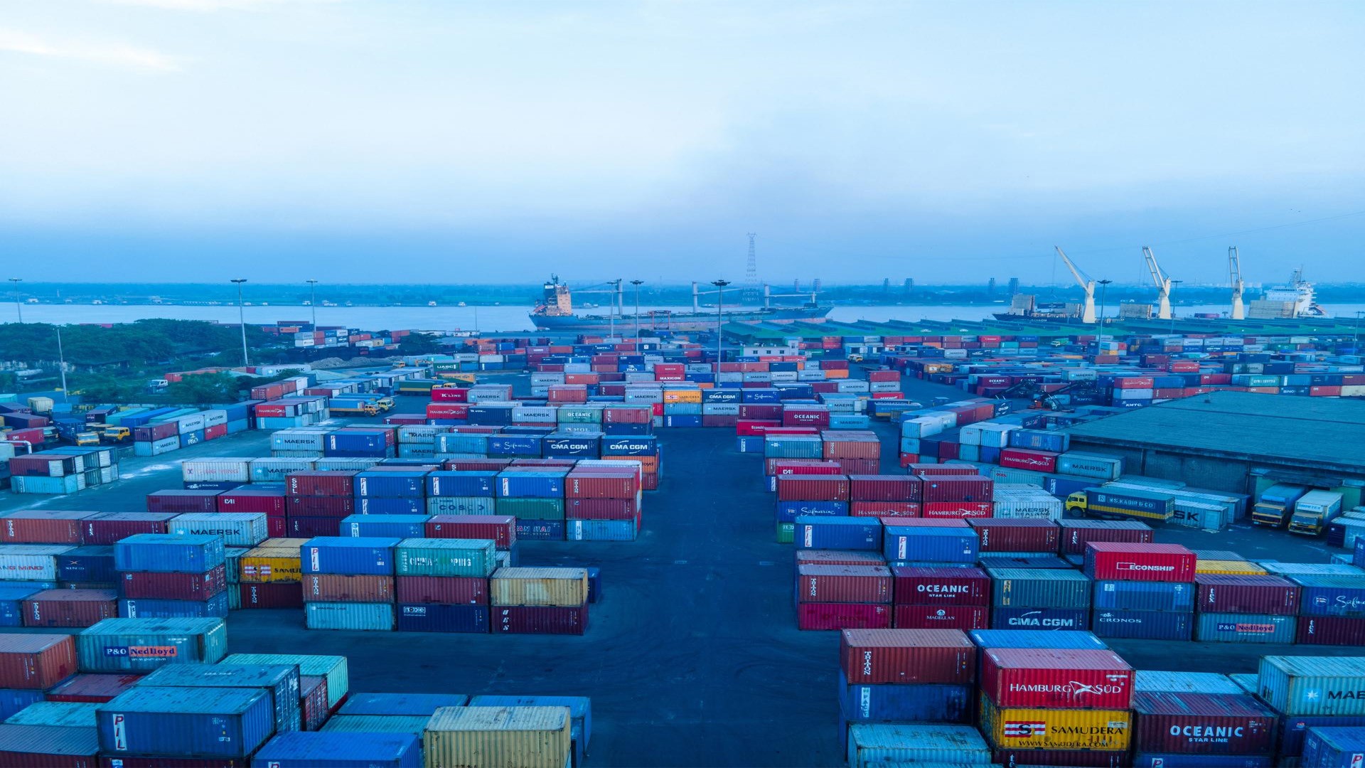 Severe congestion and monsoon weather disrupt operations at Bangladesh's Chittagong Port