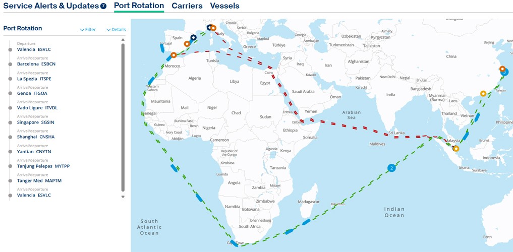  Carrier Service Update (22 July - 6 August 2025)