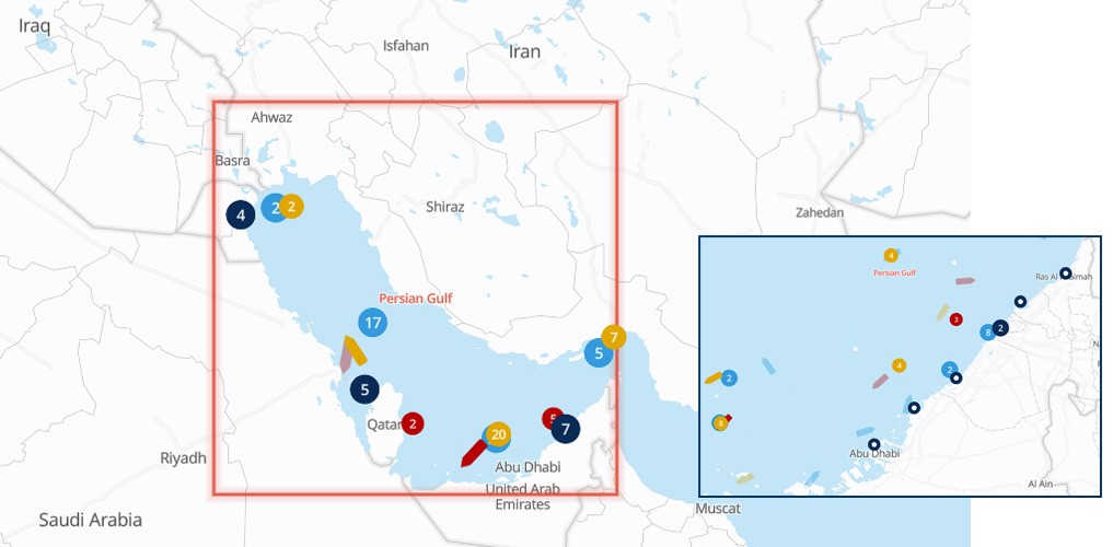 Strait of Hormuz traffic data reveals gap between US and private sector estimates