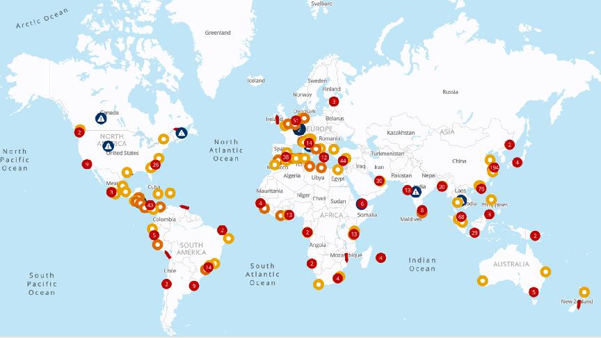 Port operational updates from around the world (11 – 16 July 2025)