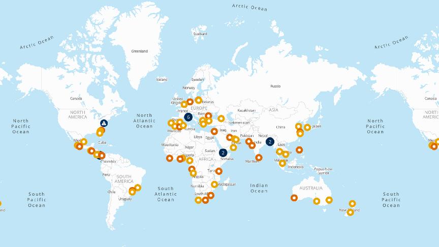 Port operational updates from around the world (1 - 7 August) 