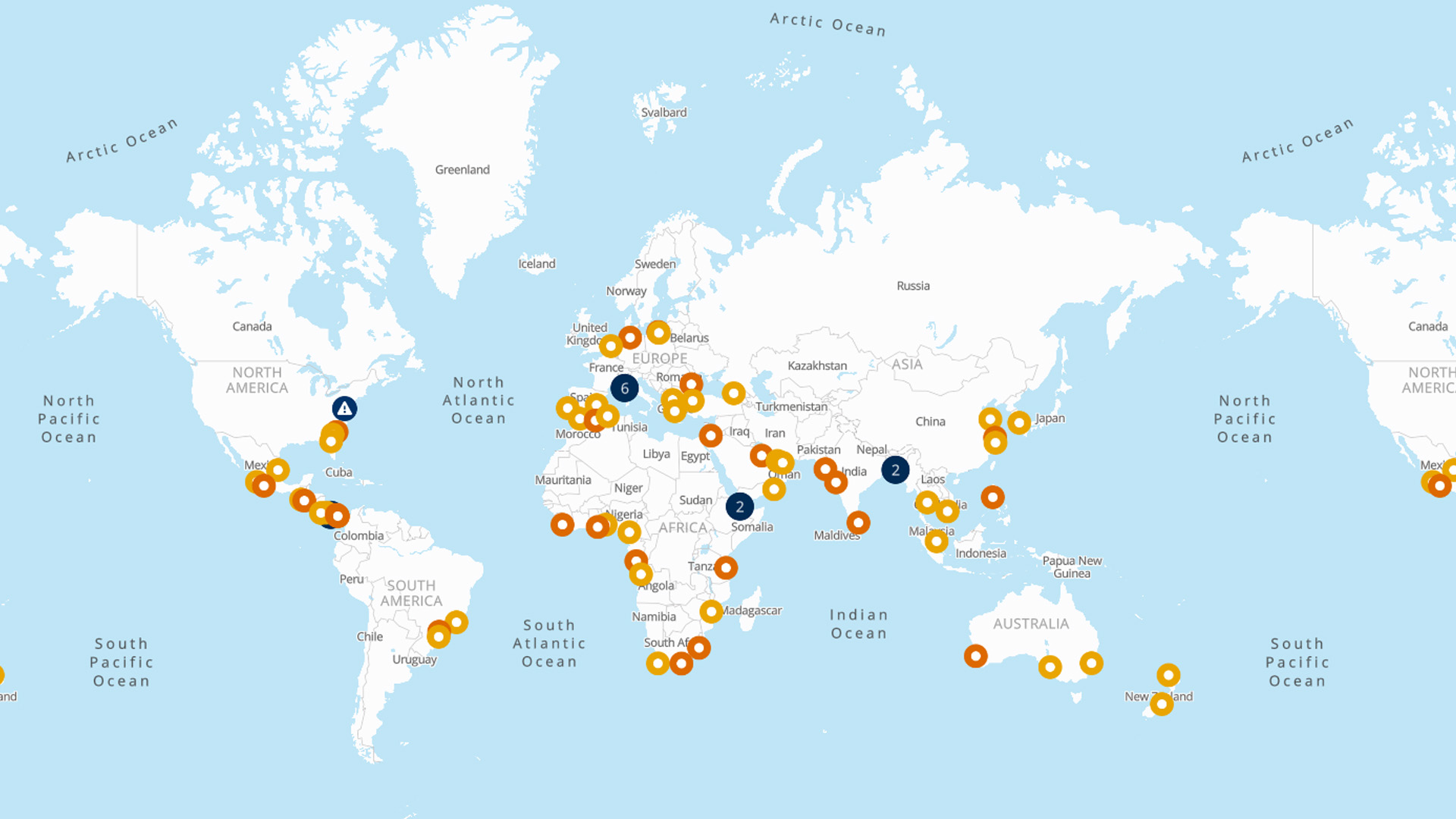 Port operational updates from around the world (1 - 7 August) 