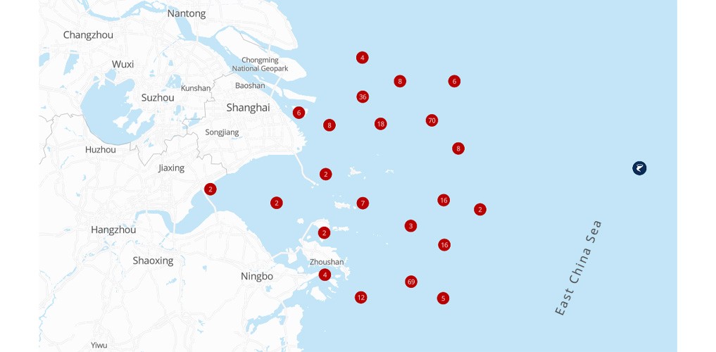 Typhoon Dolphin in China leaves more than 2.4m TEU stranded