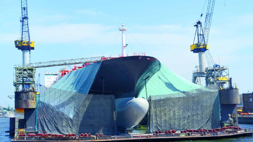 China maintains its grip on boxship construction as orderbook share nears 75%