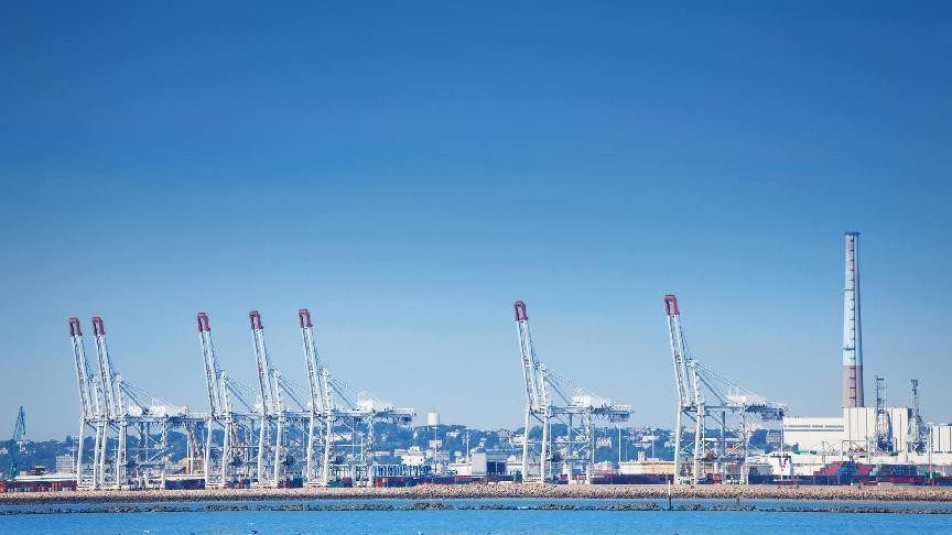 Technical disruption and strike action affect French port operations