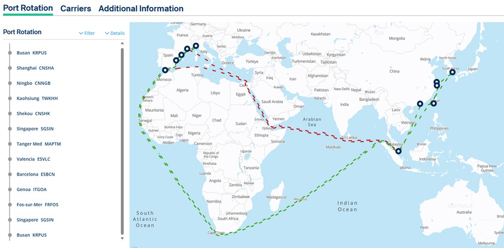 Carrier Service Update (20 August - 3 September 2025)